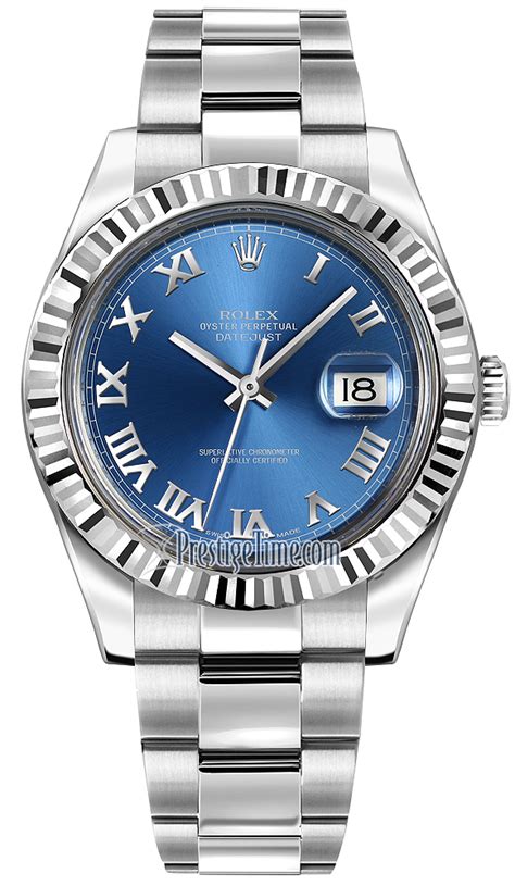 rolex 116334 blue roman|rolex 116334 price.